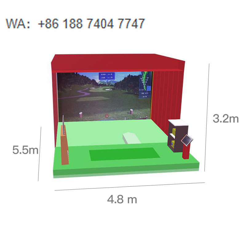 Интерактивный проекционный гол – обзор и цена Golf Equipment Operator